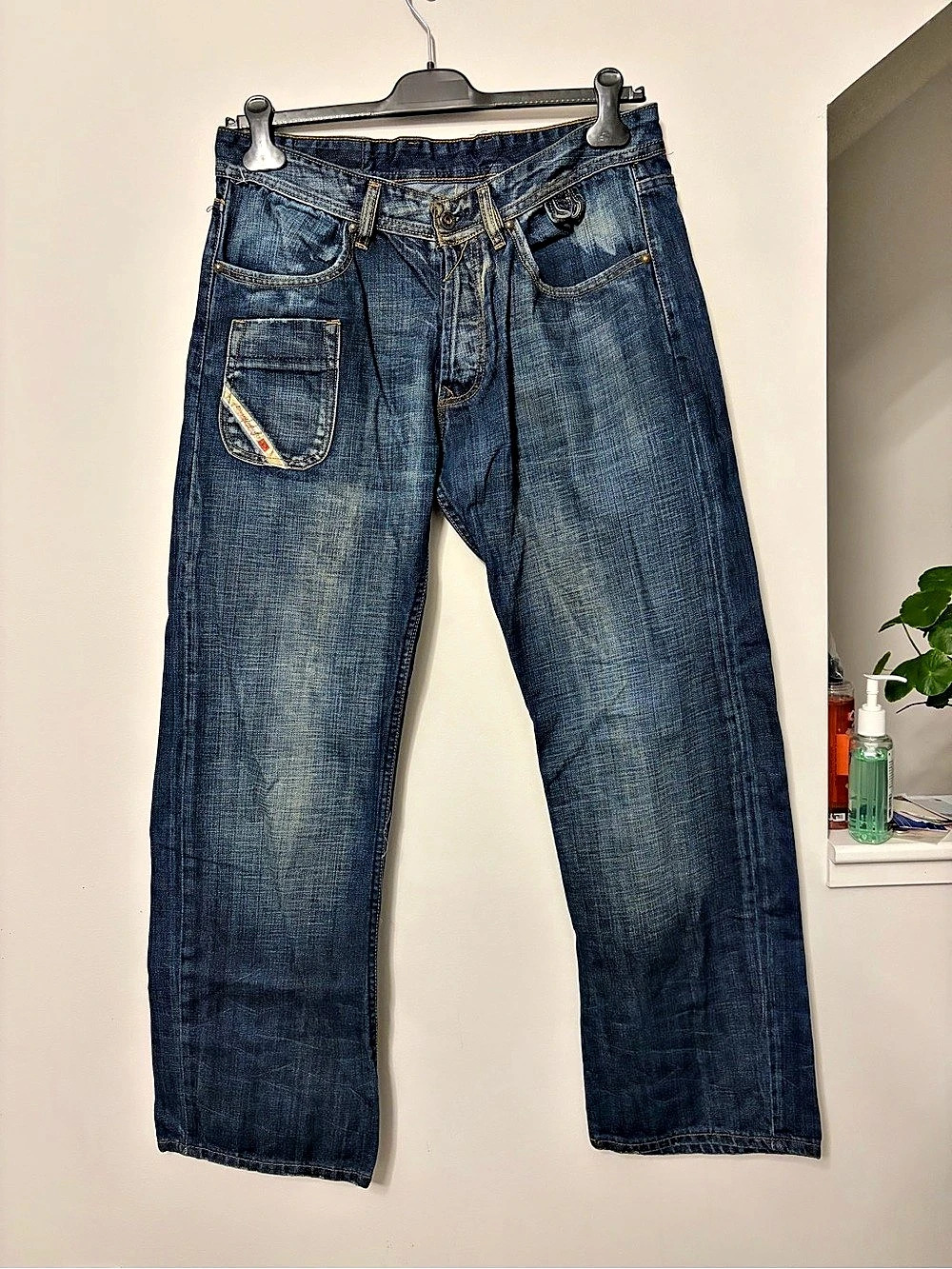 True Religion Women's Boyfriend Jeans in Blue